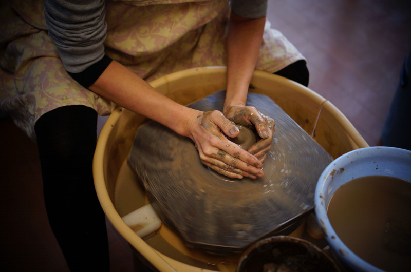 【泉区】陶芸教室「くんぷう」でお茶碗づくり。ろくろ回しで作ってみた！