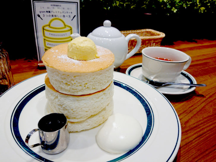 閉店 仙台 Gram プレミアムパンケーキは しゅる ふわっふわだった ねずほり 仙台 夫婦で楽しむお出かけブログ