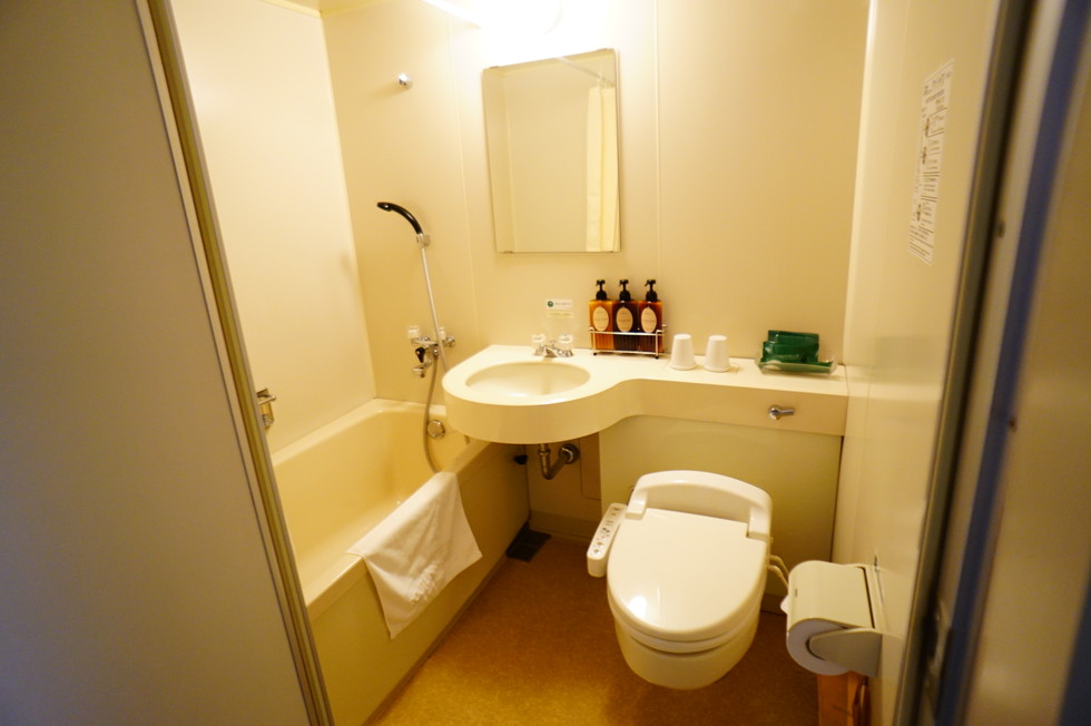 ホテルグランティア秋田スパリゾートのバス・トイレ