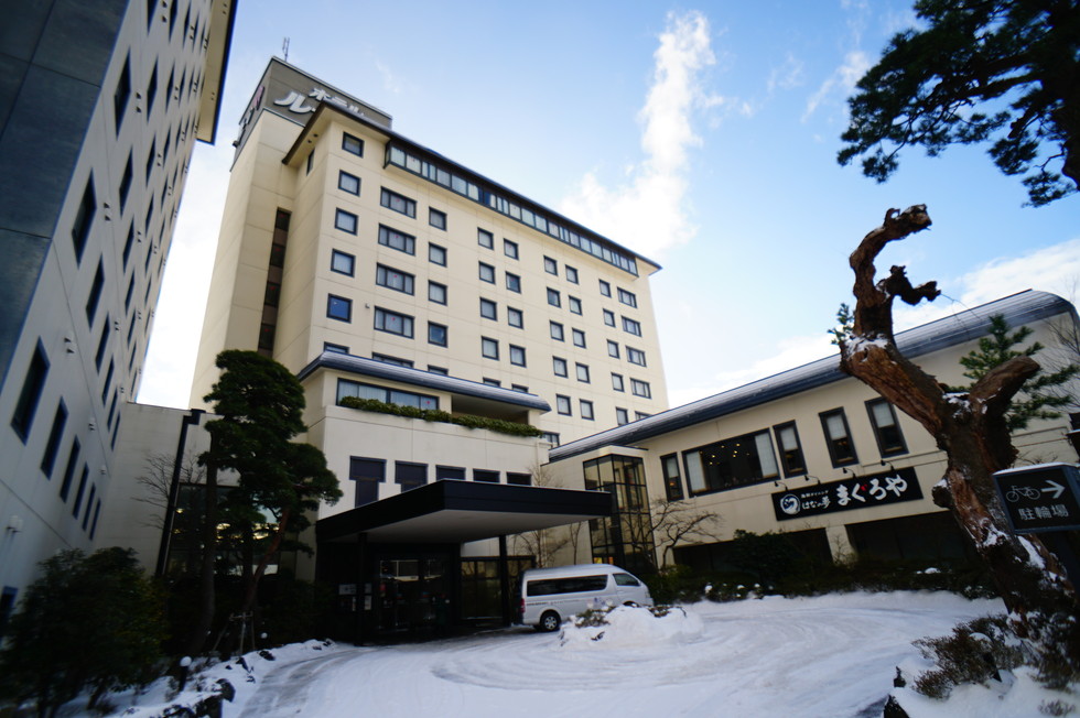ホテルグランティア秋田スパリゾートの外観