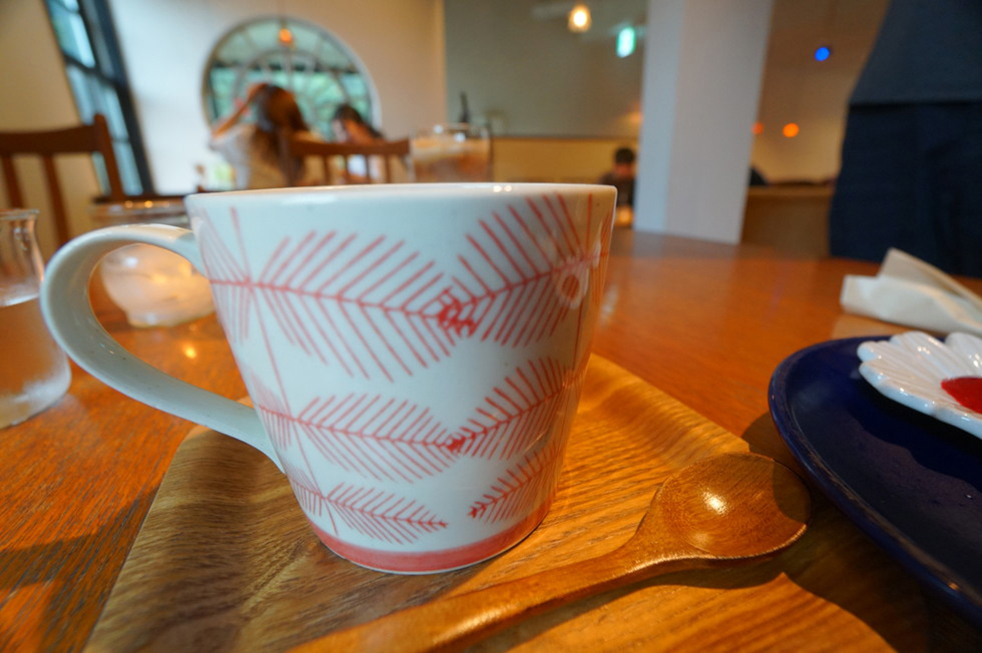 ナカオカフェのマグカップ